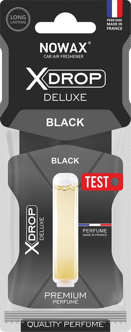Фото - Ароматизатор для авто NOWAX з капсулою X Drop Deluxe Black (NX00063)