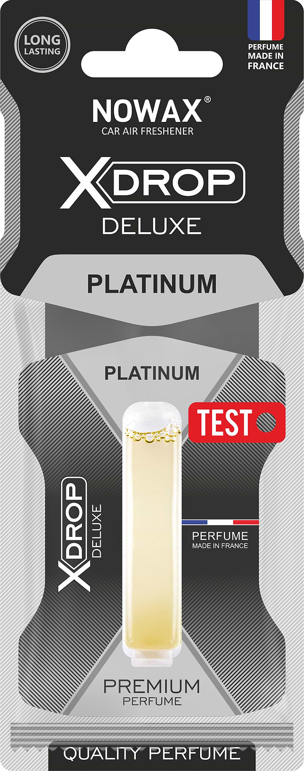 Фото - Ароматизатор для авто NOWAX с капсулой X Drop Deluxe Platinum (NX00067)