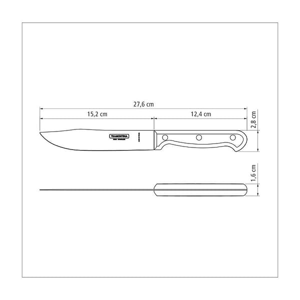 Фото - Ніж для мяса Tramontina ULTRACORTE (23856/106)