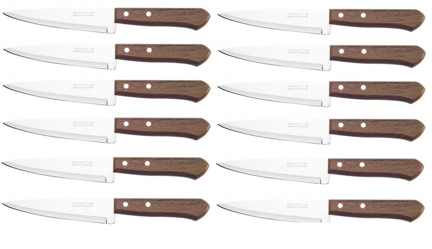 Купити Набір ножів Tramontina UNIVERSAL кухарський 12 шт (22902/006) - Фото 1 Набір ножів Tramontina UNIVERSAL кухарський 12 шт (22902/006) - Фото 1