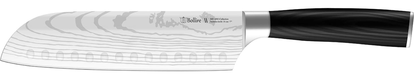 Ніж сантоку Bollire BR-6203 Milano - Фото 1