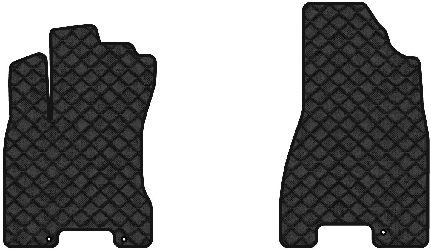 Коврики из экокожи в салон авто передние EVAtech ECO для X-Trail (T31) Restyling Nissan 2010-2015 2 поколение SUV EU NS1984AVO2LA3BBB