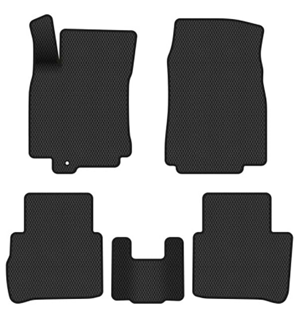 EVA коврики в салон авто EVAtech для Tiida (C11) (Squib VL) Nissan 2004-2014 1 поколение Htb EU (NS31152C5VL1RBB)