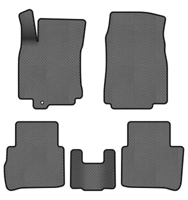 EVA килимки в салон авто EVAtech для Tiida (C11) (Squib VL) Nissan 2004-2014 1 покоління Htb EU (NS31152C5VL1RGB)