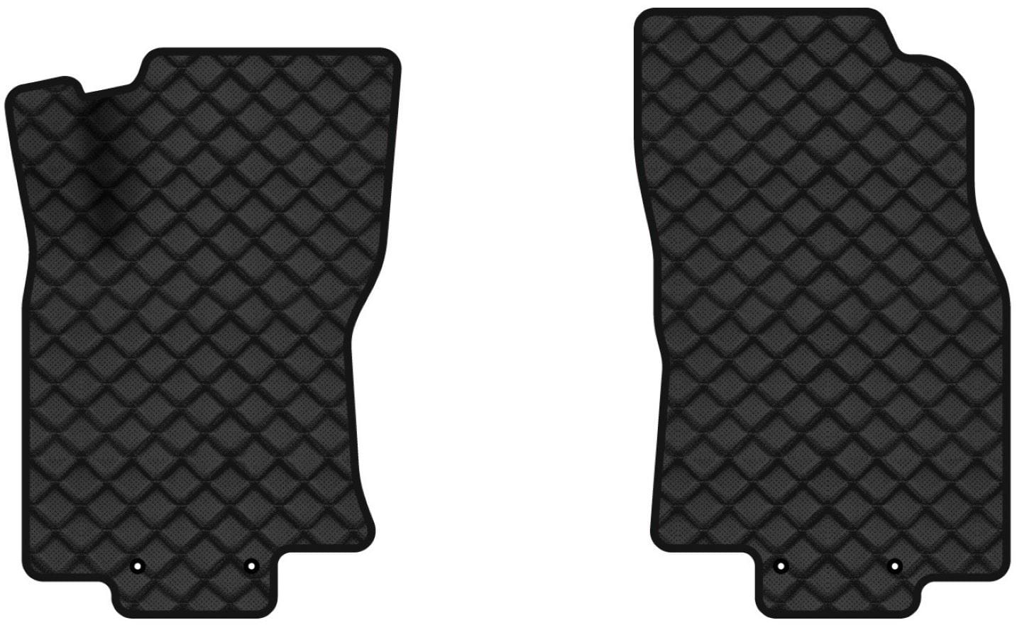 Коврики из экокожи в салон авто передние EVAtech ECO для X-Trail (T32) Restyling Nissan 2017-2021 3 поколение SUV EU NS31791AD2LA4BBLB