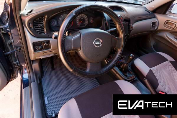 Фото - EVA коврики в салон авто EVAtech для Almera Classic (B10) Nissan 2006-2013 1 поколение Sedan EU NS3184CV5RBB