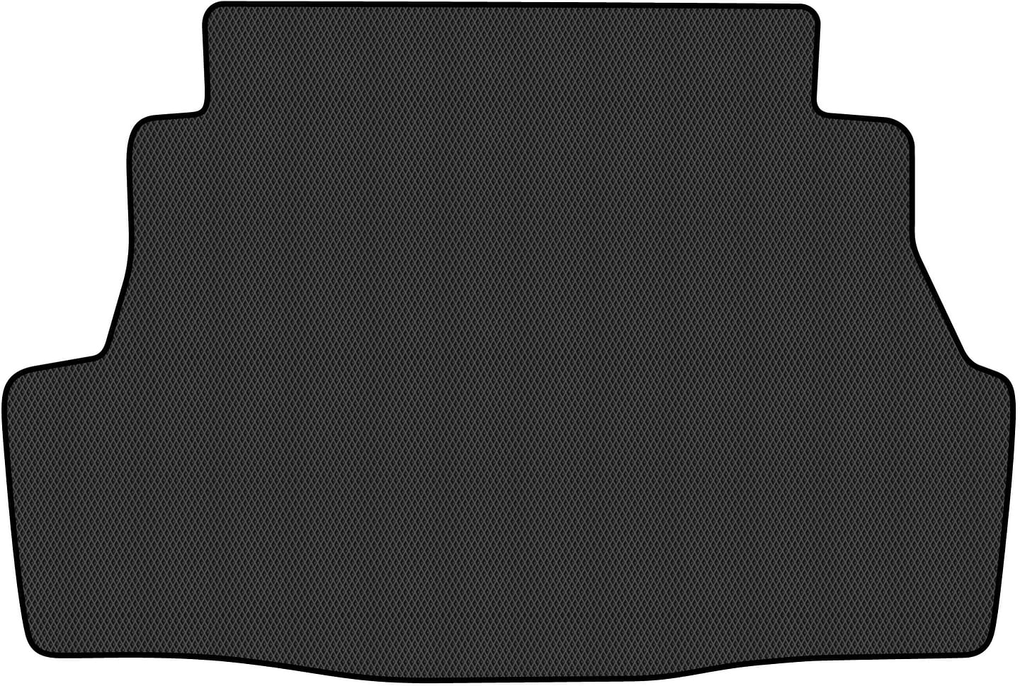 EVA коврик в багажник авто EVAtech для Almera Classic (B10) Nissan 2006-2013 1 поколение Sedan EU (NS3184B1RBB)