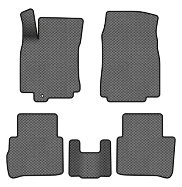 EVA килимки в салон авто EVAtech для Tiida (C11) (Squib VL) Nissan 2004-2014 1 покоління Sedan EU (NS33084C5VL1RGB)