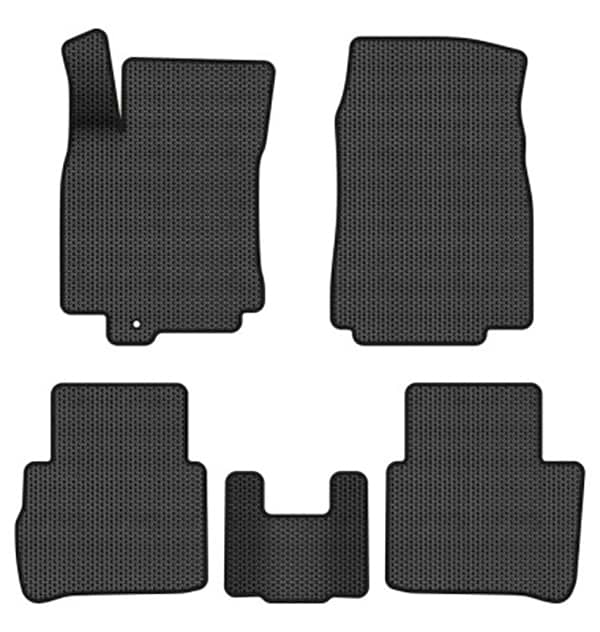 EVA килимки в салон авто EVAtech для Tiida (C11) (Squib VL) Nissan 2004-2014 1 покоління Sedan EU (NS33084C5VL1SBB)