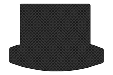 Коврик из экокожи в багажник авто EVAtech ECO для Qashqai (J10) Nissan 2006-2013 1 поколение SUV EU NS3393BO1BBB