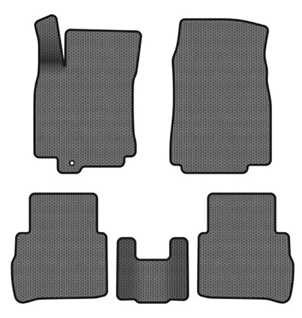 EVA килимки в салон авто EVAtech для Tiida (C11) (Squib VL+VR) Nissan 2004-2014 1 покоління Sedan EU (NS33923C5VL1SGB)