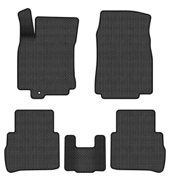 Фото - EVA килимки в салон авто EVAtech для Tiida (C11) (Squib VL+VR) Nissan 2004-2014 1 покоління Htb EU (NS33924C5VL1SBB)