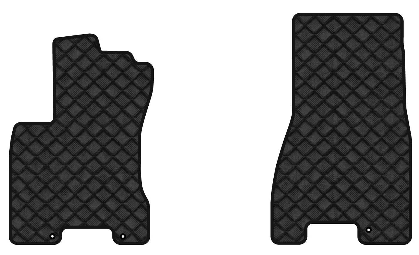 Коврики из экокожи в салон авто передние EVAtech ECO для X-Trail (T31) Nissan 2007-2010 2 поколение SUV EU NS3751ABO2LA3BBB