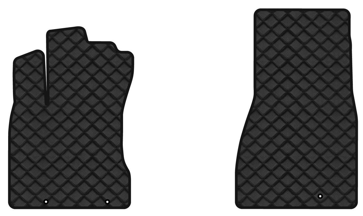 Коврики из экокожи в салон авто передние EVAtech ECO для X-Trail (T31) Nissan 2007-2010 2 поколение SUV EU NS3751ACC2LA3BBB