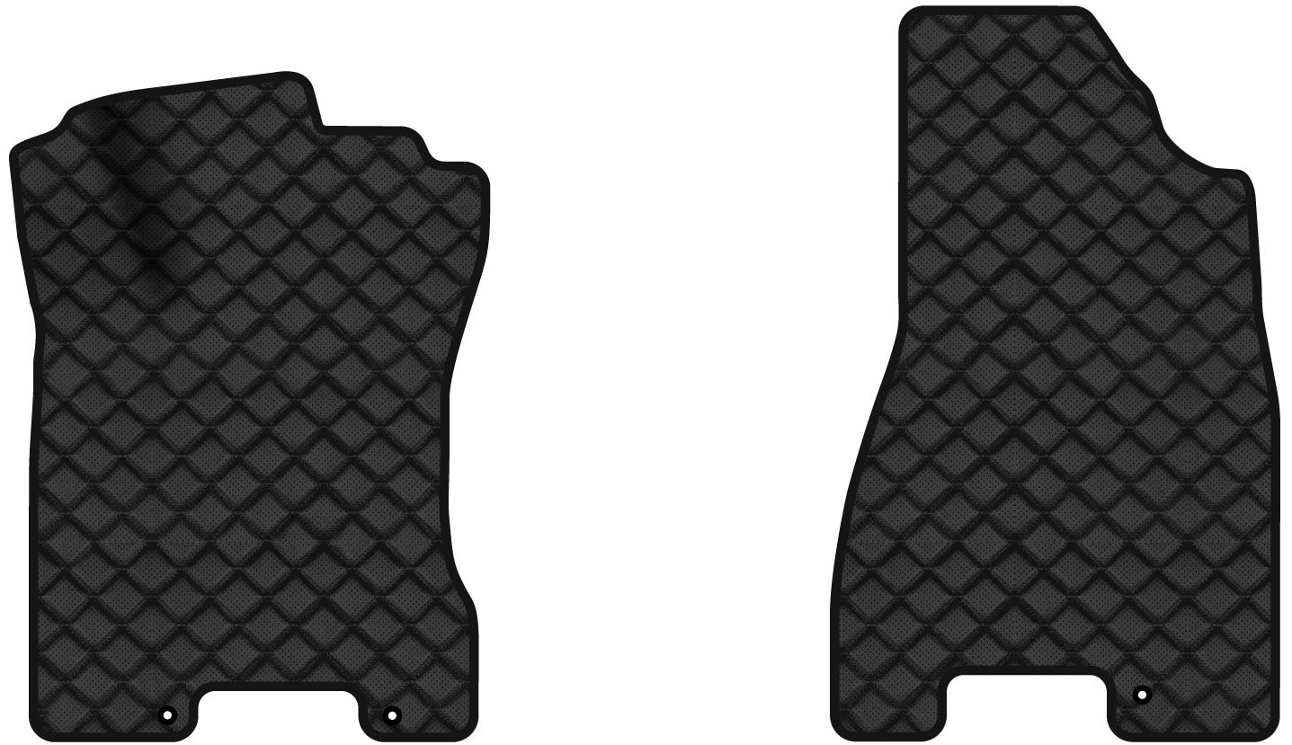 Килимки з екошкіри в салон авто передні EVAtech ECO для X-Trail (T31) Nissan 2007-2010 2 покоління SUV EU NS3751AEO2LA3BBB