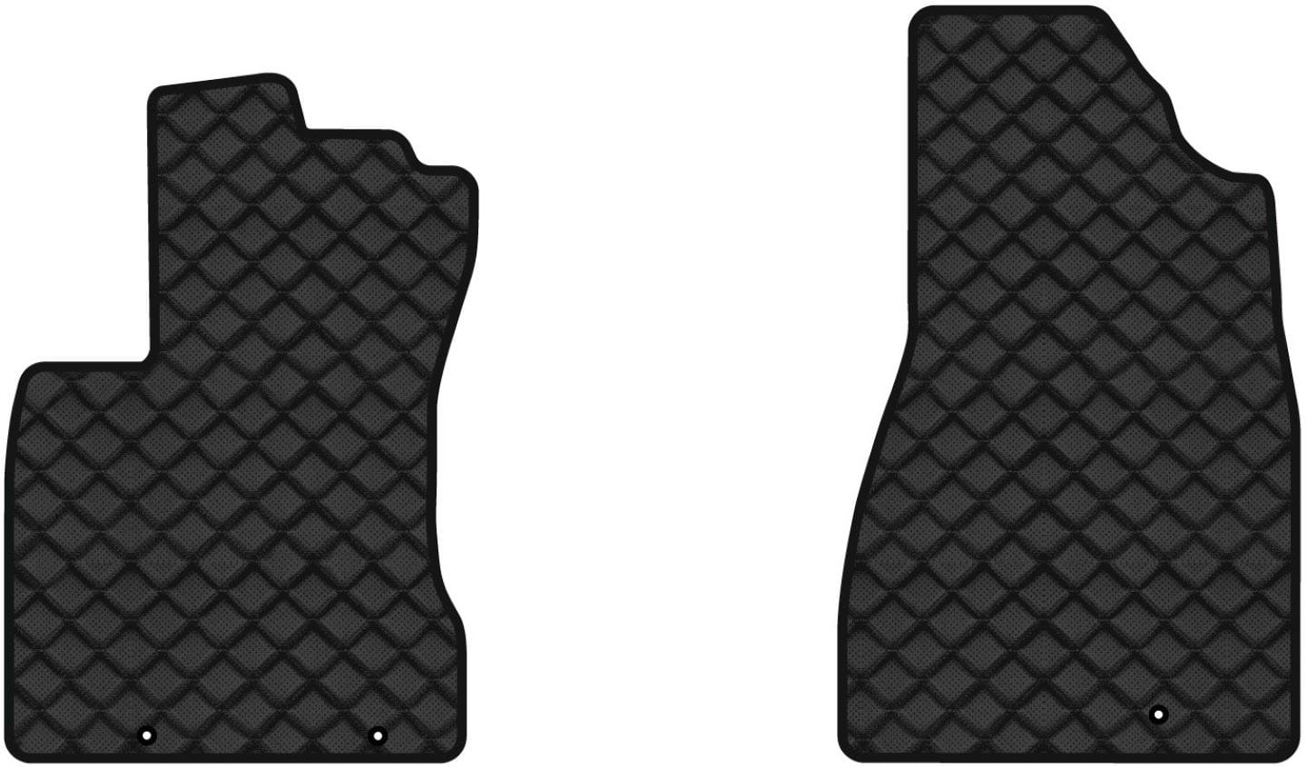 Коврики из экокожи в салон авто передние EVAtech ECO для X-Trail (T31) Nissan 2007-2010 2 поколение SUV EU NS3751AGC2LA3BBB