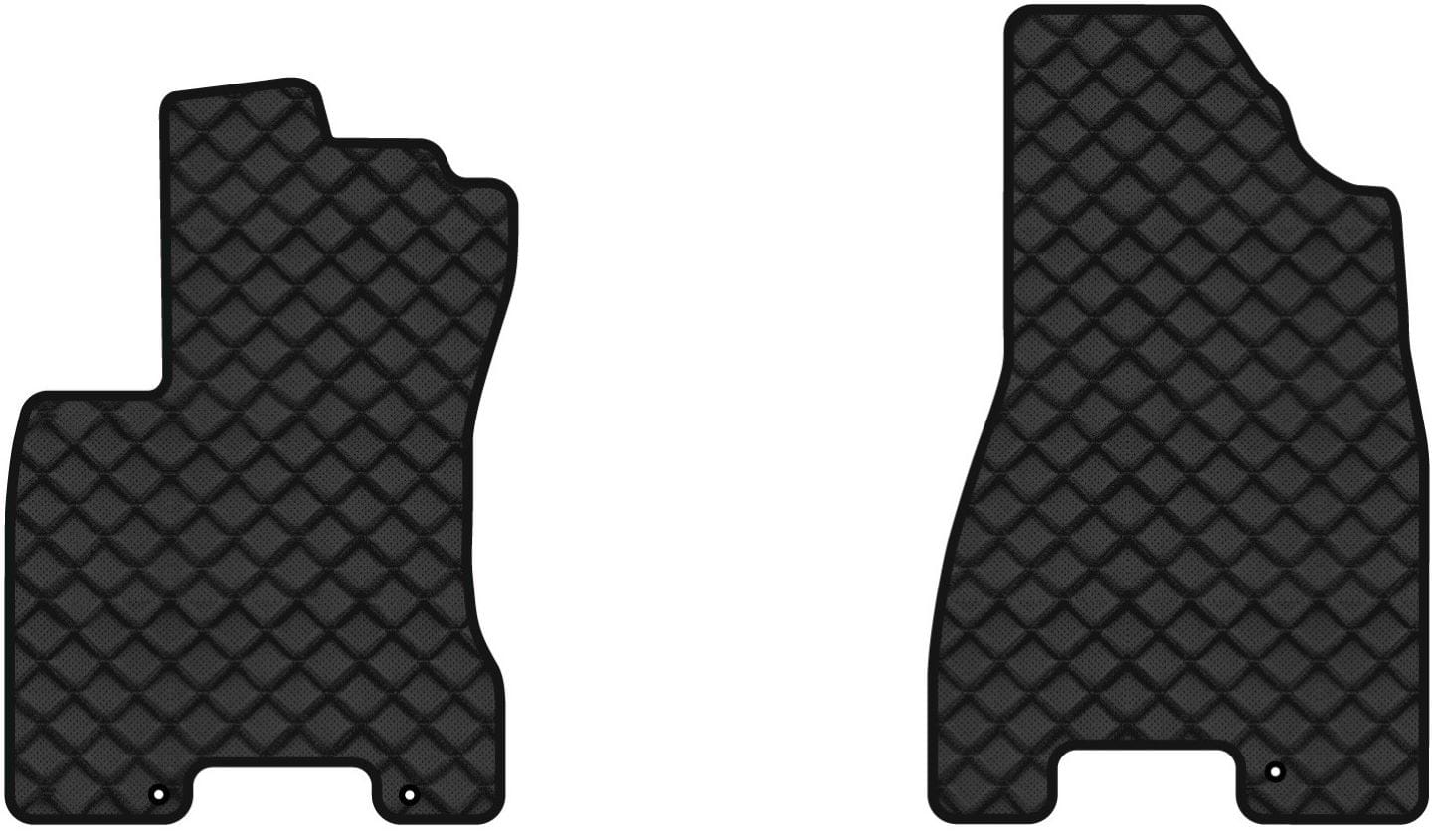 Килимки з екошкіри в салон авто передні EVAtech ECO для X-Trail (T31) Nissan 2007-2010 2 покоління SUV EU NS3751AGO2LA3BBB