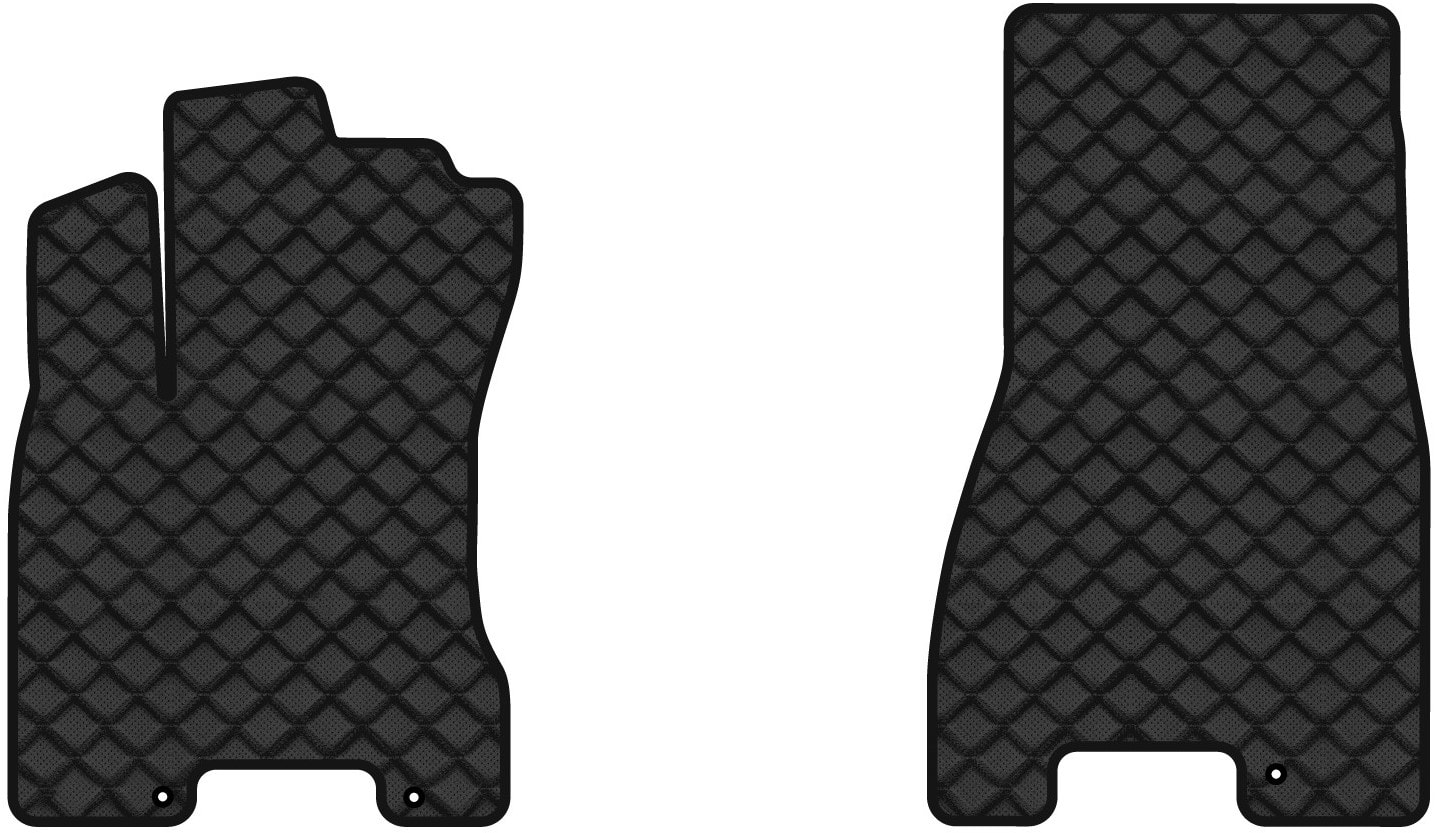 Коврики из экокожи в салон авто передние EVAtech ECO для X-Trail (T31) Nissan 2007-2010 2 поколение SUV EU NS3751ALO2LA3BBB