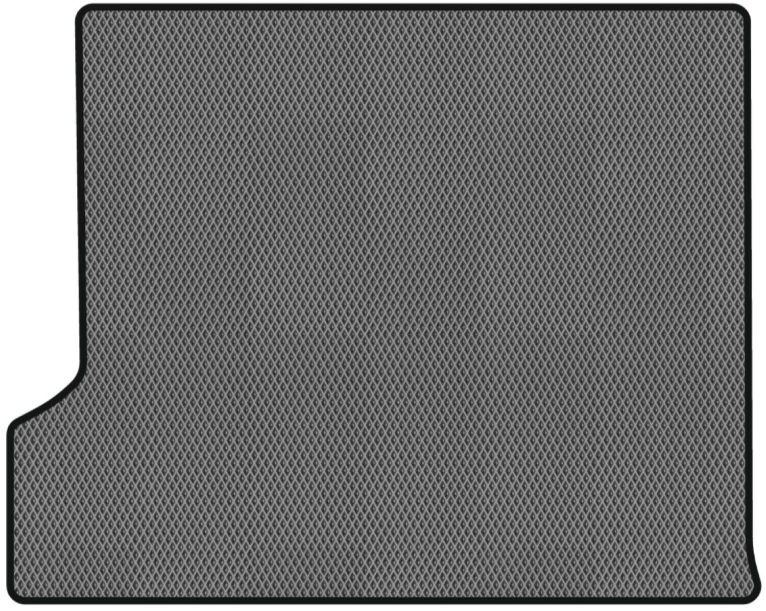 EVA килимок в багажник авто EVAtech для Patrol (Y61) 5 seats 5-doors Nissan 1998-2010 5 покоління SUV EU (NS3807B1RGB)