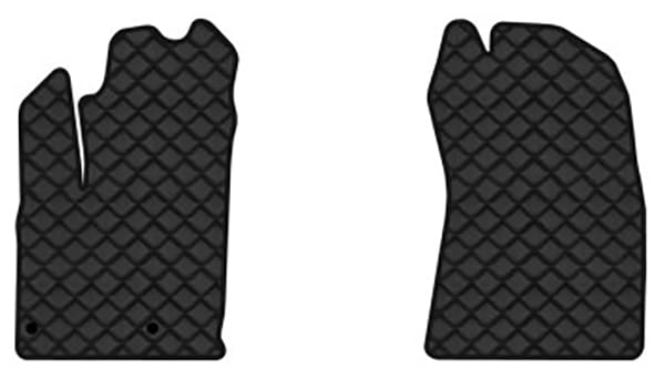 Килимки з екошкіри в салон авто передні EVAtech ECO для Qashqai (J12) Hybrid Nissan 2021 3 покоління SUV EU NS42888A2RN2BBB