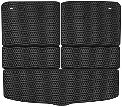 EVA килимок в багажник авто EVAtech для X-Trail (T33) e-Power 7 seats Nissan 2021 4 покоління SUV EU (NS43787BE5RBB)