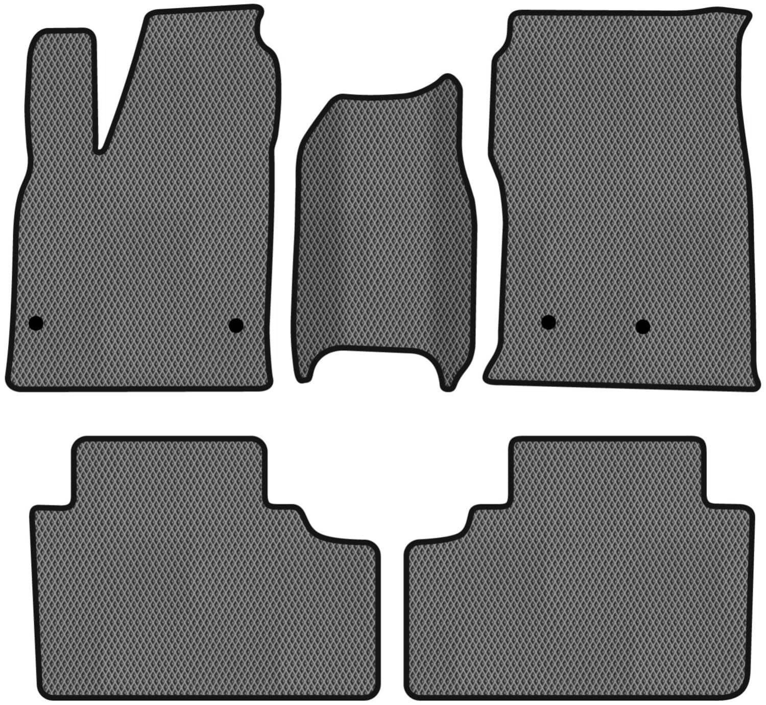 EVA килимки в салон авто EVAtech для Ariya (FE0) Nissan 2022 1 покоління SUV EU NS44524PC5RN2RGB
