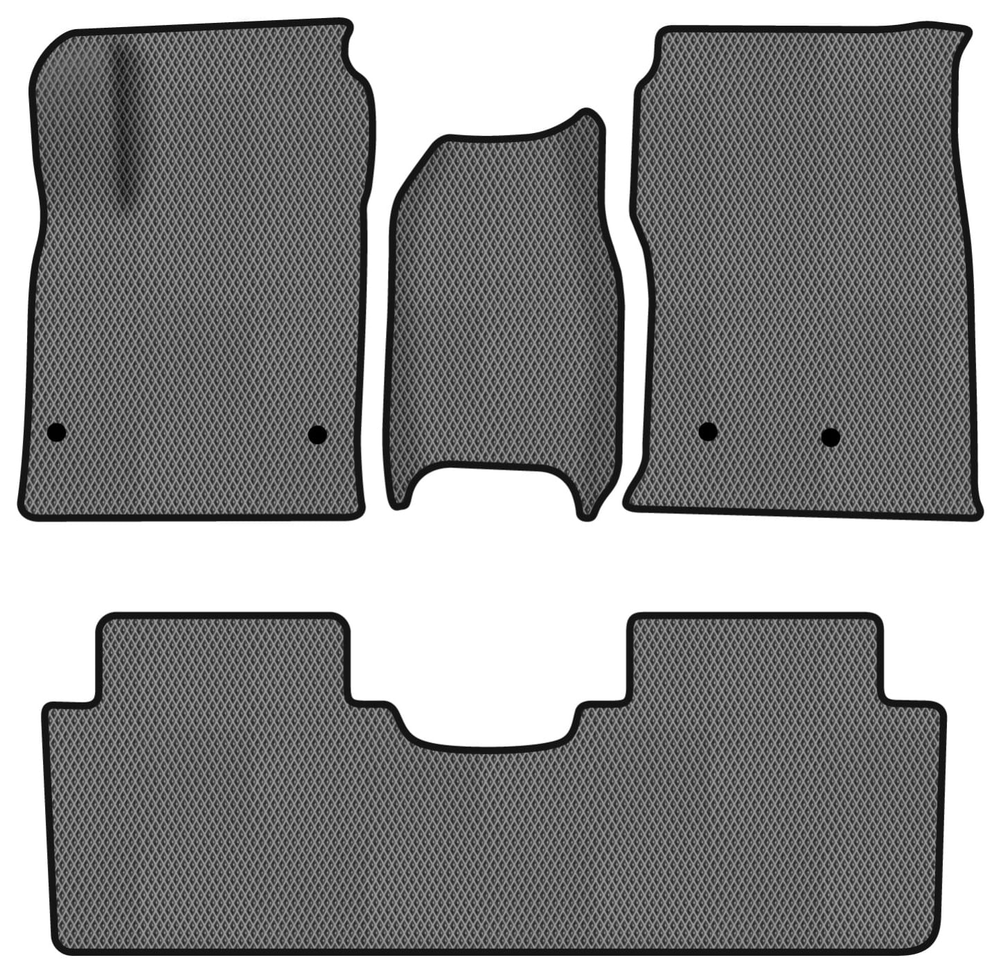 EVA килимки в салон авто EVAtech для Ariya (FE0) Nissan 2022 1 покоління SUV EU (NS44524ZD4RN2RGB)