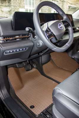 Фото - Коврики из экокожи в салон авто передние EVAtech ECO для Ariya (FE0) Nissan 2022 1 поколение SUV EU NS44524AD3RN2BBB