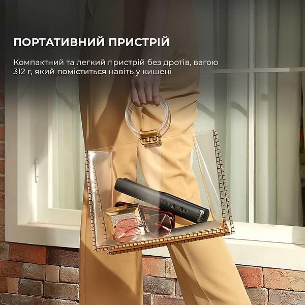 Фото - Выпрямитель волос Dreame Unplugged Cordless Hair Straightener Black (AST14A-BK)