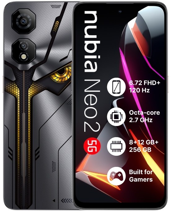 Смартфон Nubia NEO 2 5G 8/256Gb Grey - Фото 1