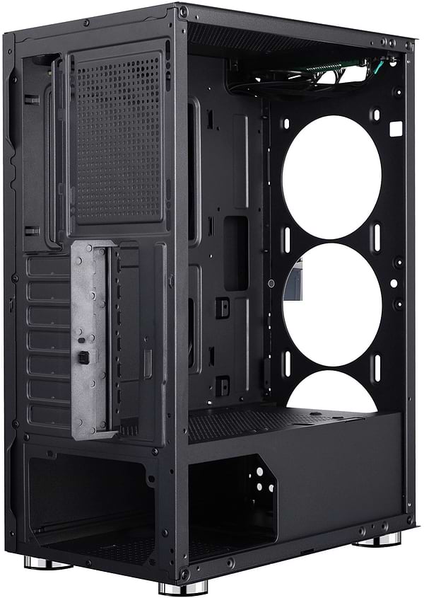 Фото - Корпус Frime Nucleus Black USB 3.0 без БЖ (Nucleus-U3-GLS-4DTRMLT16.6WP)