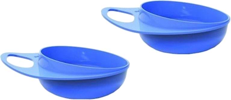 Набір тарілок для малюка Nuvita глибока і дрібна, 2 шт. синій (NV8461Blue)