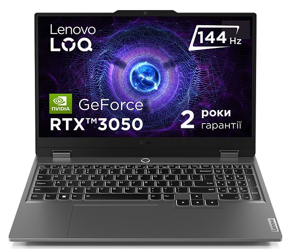 Фото - Ноутбук игровой Lenovo LOQ 15IAX9 (83GS00ALRA) Luna Grey