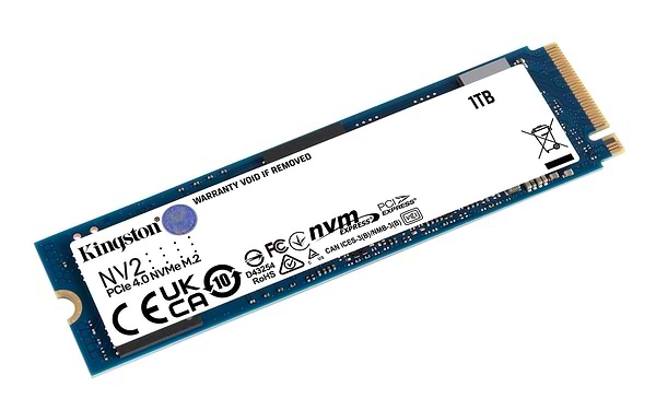 Фото - SSD-накопичувач внутрішній Kingston NV2 1TB M.2 2280 NVMe PCIe 4.0 x4 (SNV2S/1000G)