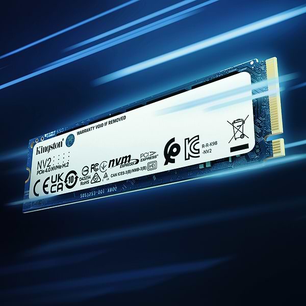 Фото - SSD-накопичувач внутрішній Kingston NV2 500GB M.2 2280 NVMe PCIe 4.0 x4 (SNV2S/500G)