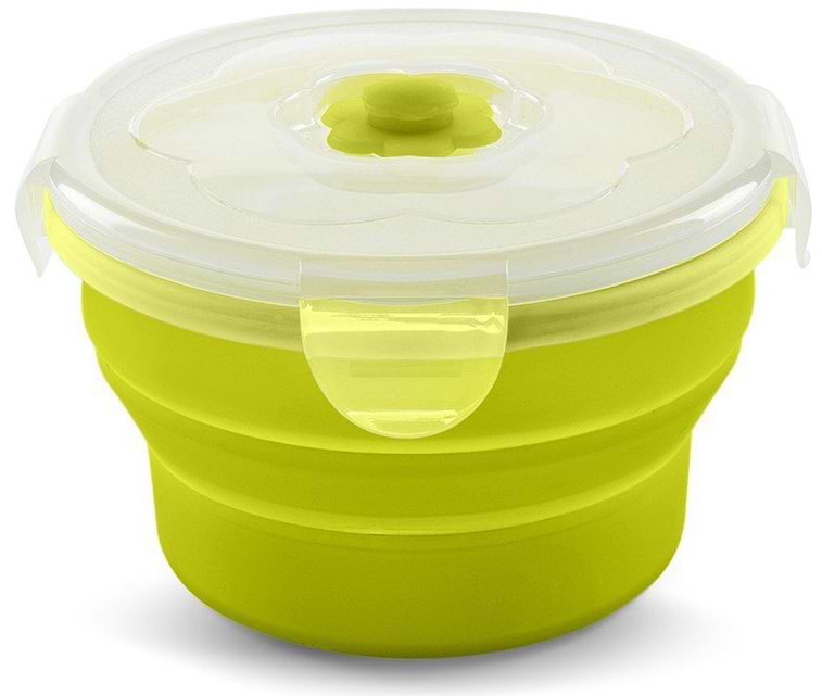 Ємність для зберігання Nuvita контейнер-трансформер 6м + 540 мл (NV4468Lime) - Фото 1