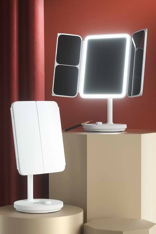 Фото - Косметическое зеркало Xiaomi Jordan Judy LED Lighted Makeup Mirror (NV536)