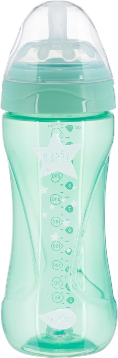 Пляшка для годування Nuvita Антиколікова Mimic Cool 330 мл Green (NV6052GREEN)