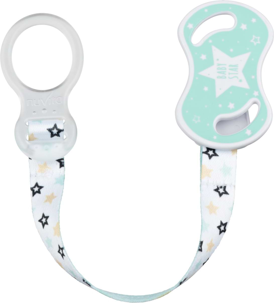 Держатель пустышек Nuvita с кольцом Зеленый (NV6070GREEN)