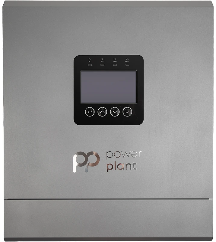 Інвертор гібридний сонячний PowerPlant 12000W 51.2V 160A (NV823178)