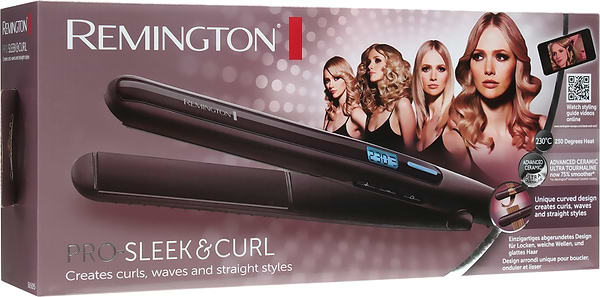 Фото - Выпрямитель волос Remington S6505 Pro Sleek and Curl
