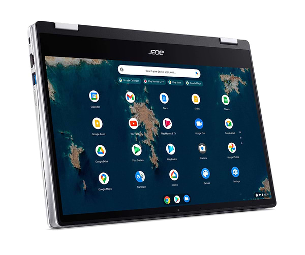 Фото - Ноутбук Acer Chromebook Spin CP314-1HN (NX.AZ3EU.002) Silver