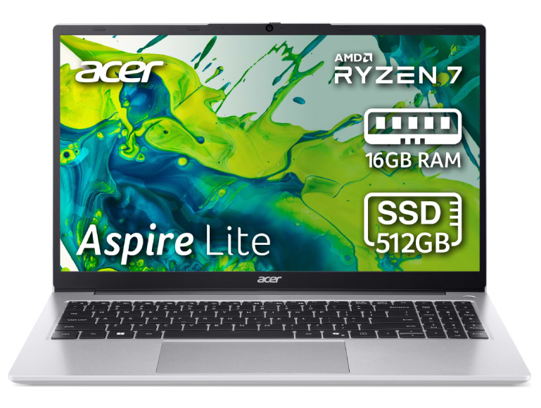 Ноутбук Acer Aspire Lite AL15-41P-R1XB (NX.J98EU.001) Light Silver - Фото 1