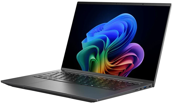Фото - Ноутбук Acer Swift X 14 SFX14-61G (NX.JA8EU.004) Steel Gray