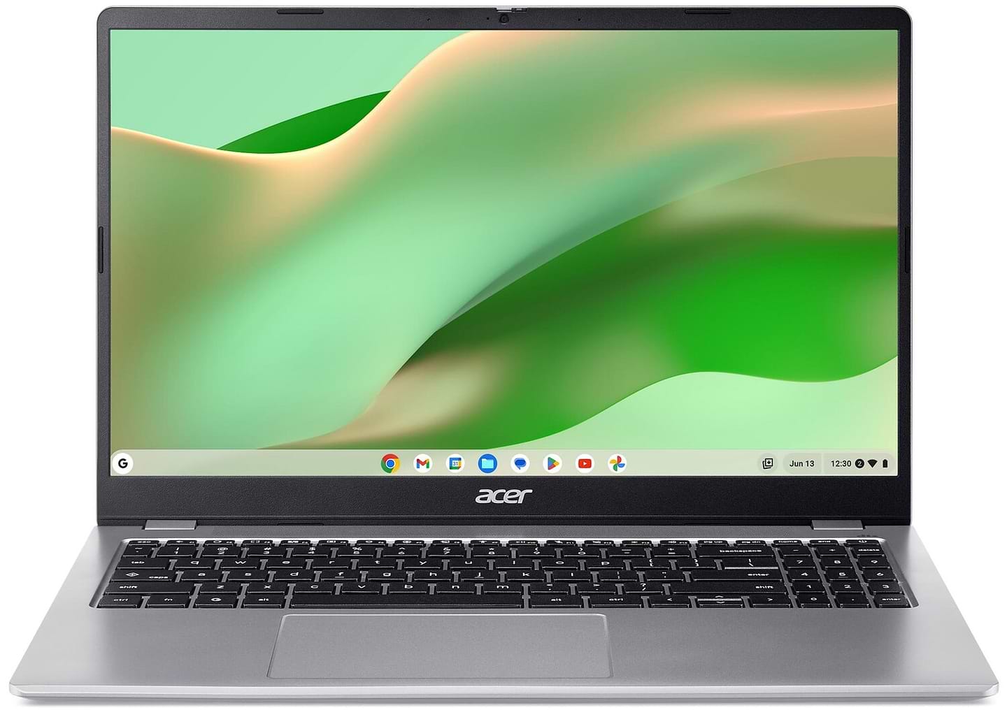 Ноутбук Acer Chromebook CB315-6H-C9DK (NX.JGJEU.004) Sparkly Silver - Фото 1