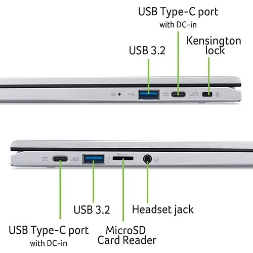 Фото - Ноутбук Acer Chromebook CB314-4H (NX.KNBEU.001) Silver