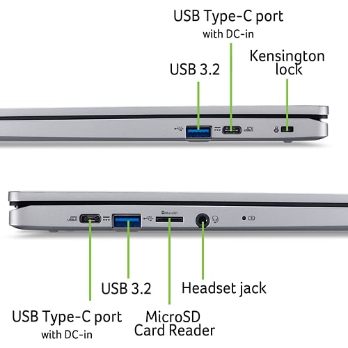 Фото - Ноутбук Acer Chromebook CB315-5H (NX.KPPEU.001) Silver