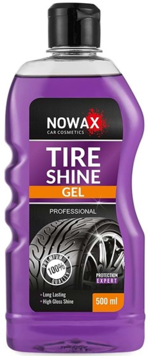Фото - Засіб для шин NOWAX чорніння гелевий TIRE SHINE GEL 500 ml (NX00010) Фото - Засіб для шин NOWAX чорніння гелевий TIRE SHINE GEL 500 ml (NX00010)