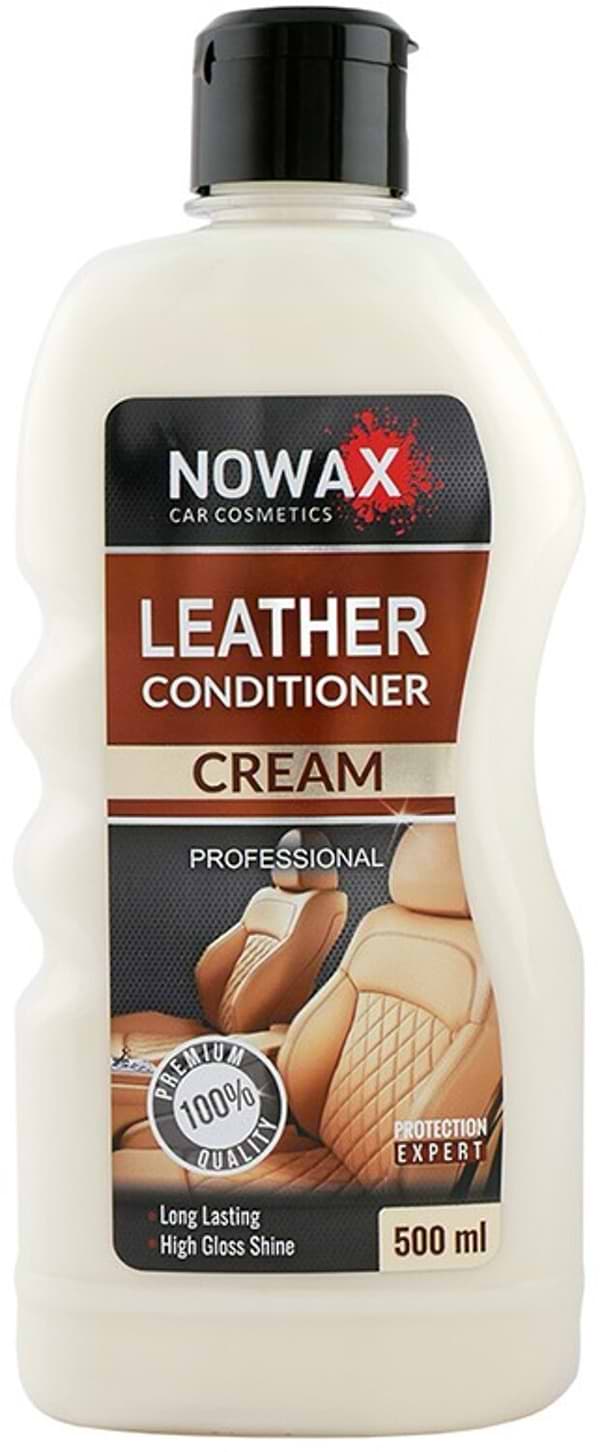 Фото - Полироль для авто NOWAX LETHER CONDITIONER CREAM 500 мл (NX00020)
