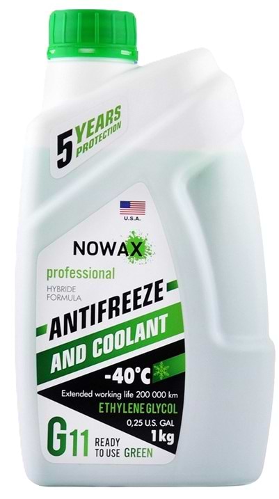 Фото - Антифриз NOWAX Green (NX01008)